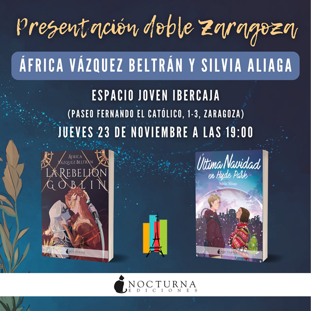 Doble presentación con África Vázquez y Silvia Aliaga